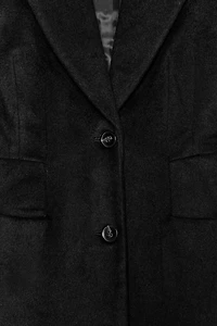 EXTRA LONG WOOL BLEND COAT