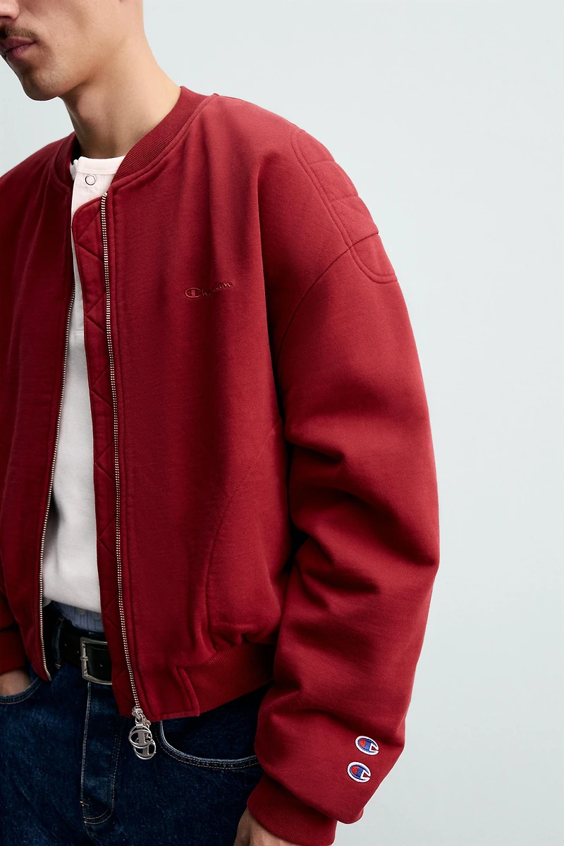 BLOUSON BOMBER MATELASSÉ CHAMPION ® X ZARA
