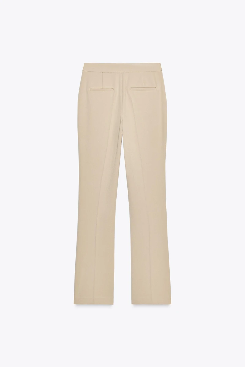 LOW RISE FLARE PANTS
