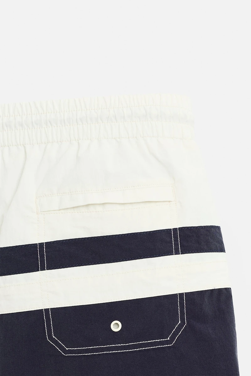 MAILLOT DE BAIN LONG COLOR BLOCK