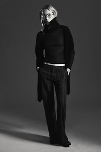 PANTALON À CARREAUX