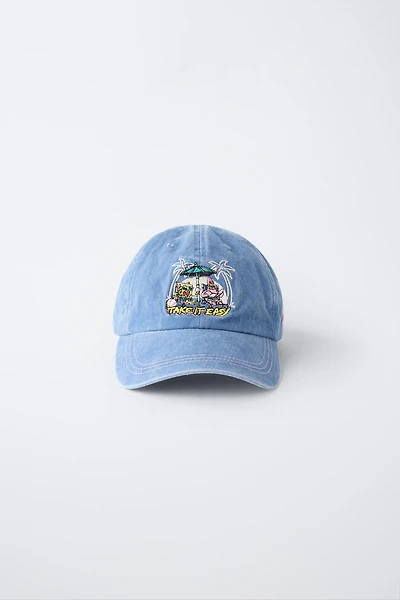 CASQUETTE BRODÉE BOB L'ÉPONGE © NICKELODEON