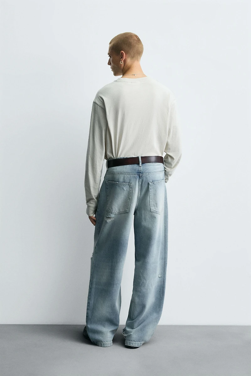 JEAN BAGGY FIT DÉCHIRÉ