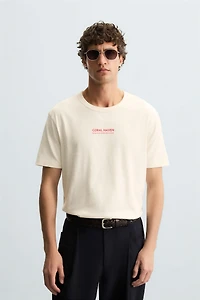 T-SHIRT GRAPHIQUES CONTRASTE