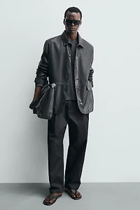 LEATHER SHOULDER BAG