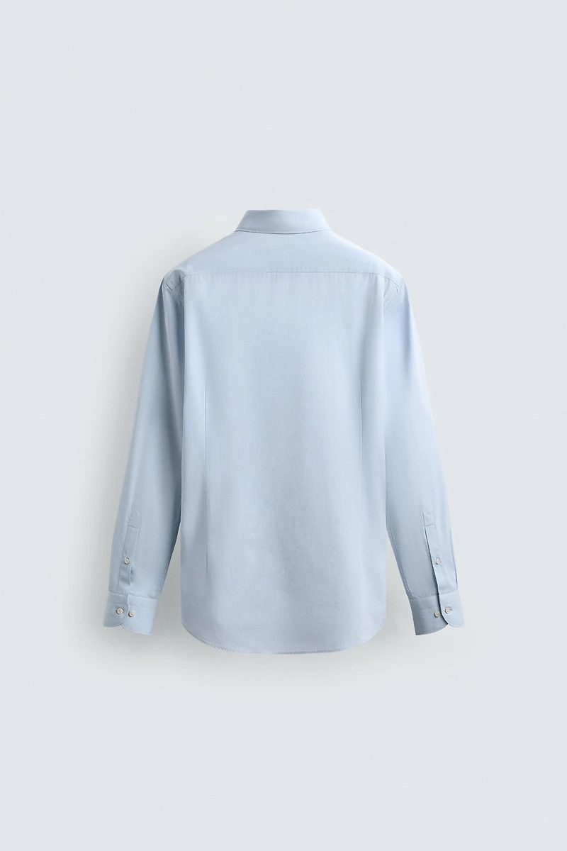 CHEMISE SLIM FIT COTON