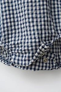 GINGHAM ROMPER