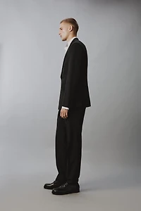 DOUBLE BREASTED TUXEDO BLAZER