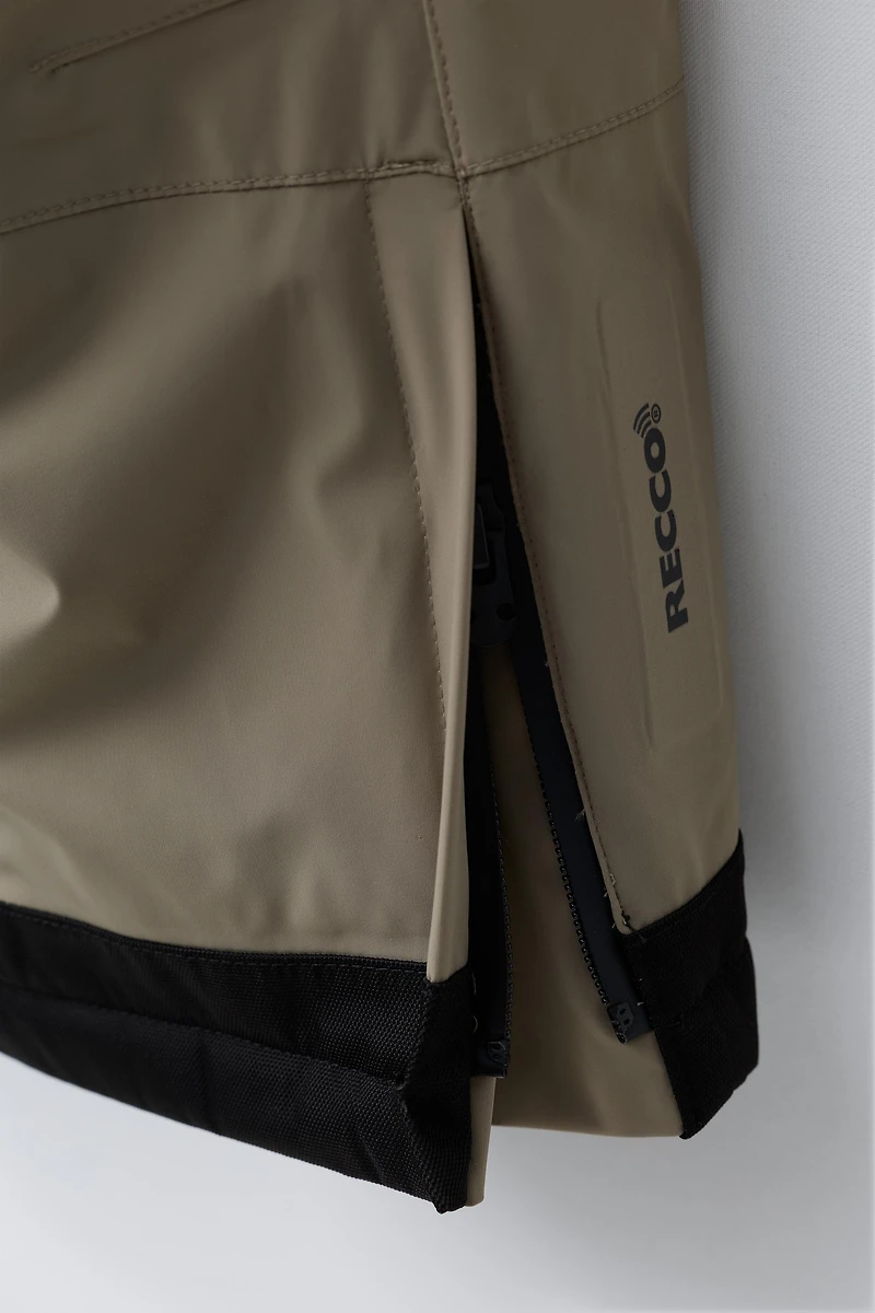 PANTALON À BRETELLES WATERPROOF ET COUPE-VENT SYSTÈME RECCO® COLLECTION SKI