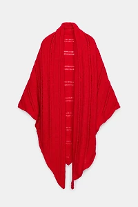 TRIANGULAR OPENWORK SHAWL