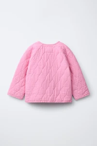 QUILTED JACKET WITH HEART POCKETS