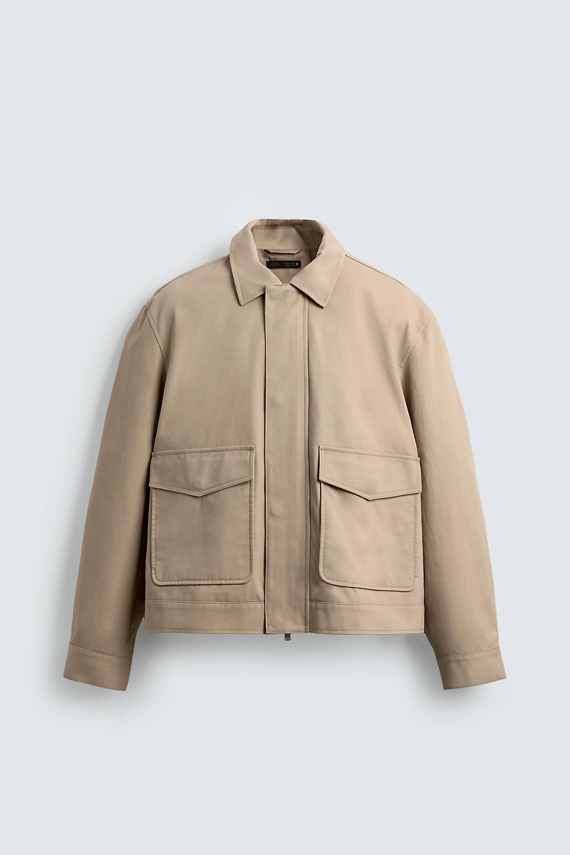 TWILL TEXTURED JACKET