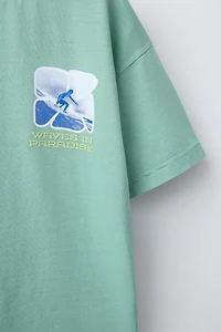 SURF PRINT T-SHIRT