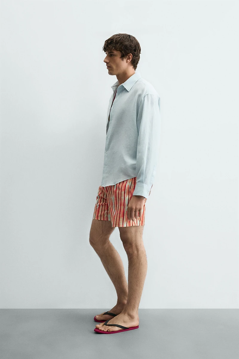 100% LINEN RELAXED FIT SHIRT