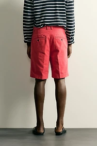 STRAIGHT FIT CHINO SHORTS