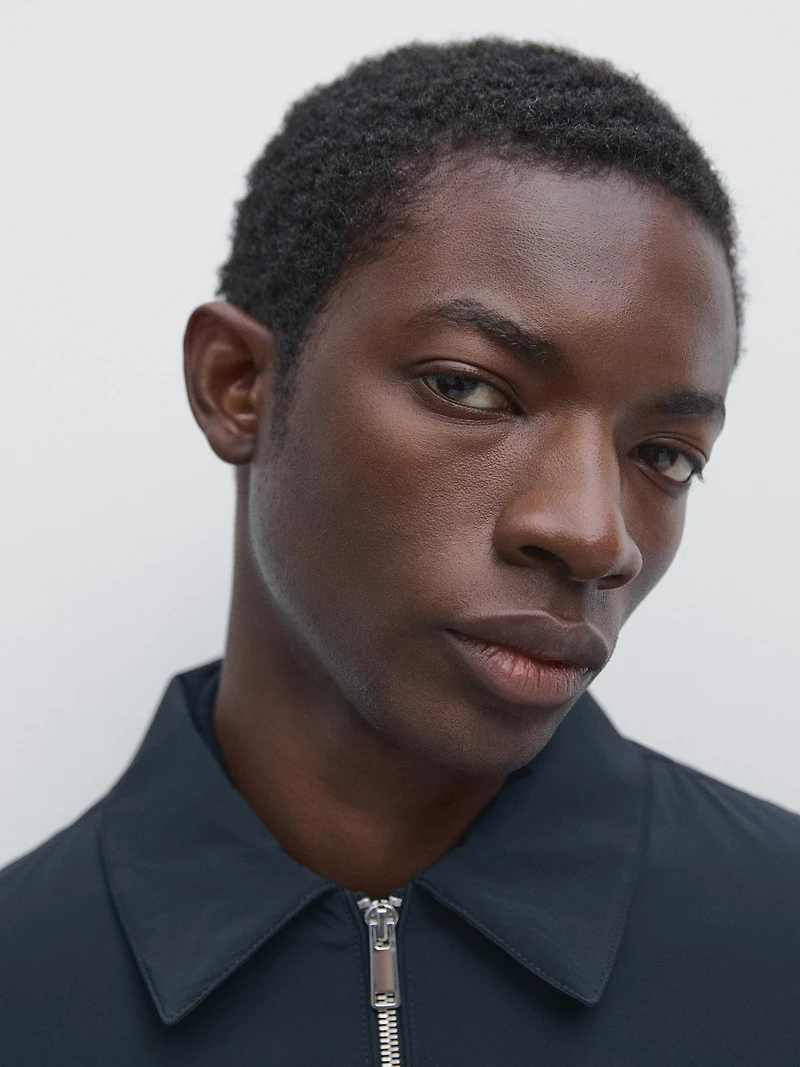 Blouson court avec poches