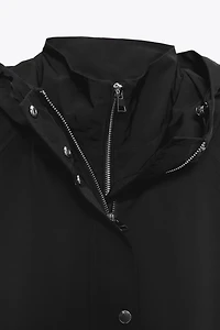 LONG HOODED JACKET
