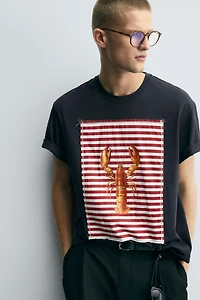 LOBSTER PATCH T-SHIRT