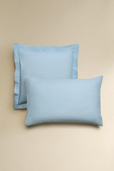 PERCALE COTTON PILLOWCASE ( THREAD COUNT