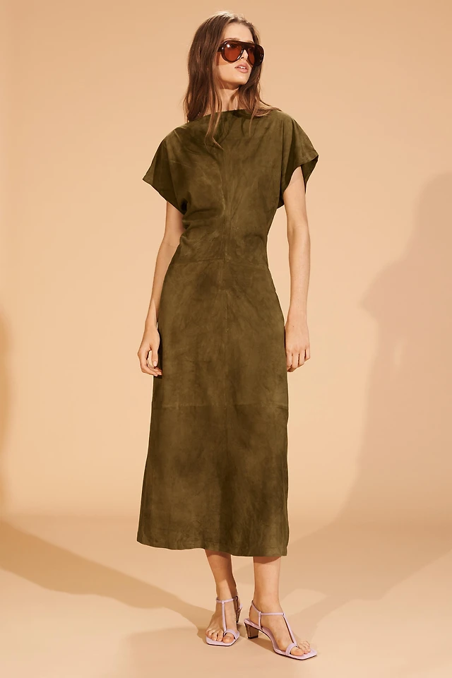 Zara LIMITED EDITION SUEDE FRINGE DRESS at Mall of America in Bloomington,  MN