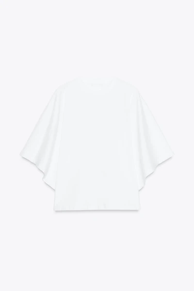 CAPE SLEEVE T-SHIRT