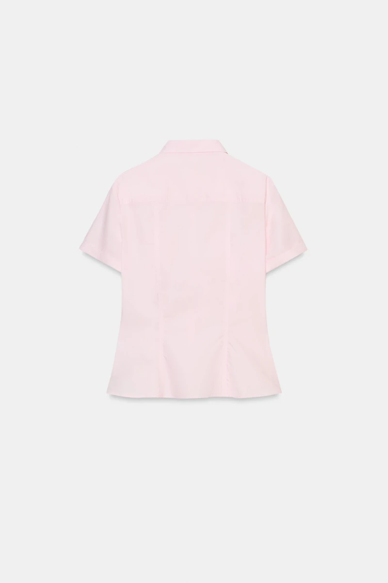 FITTED POPLIN SHIRT