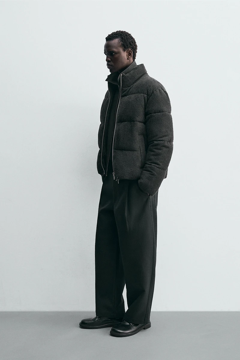 CORDUROY PUFFER JACKET