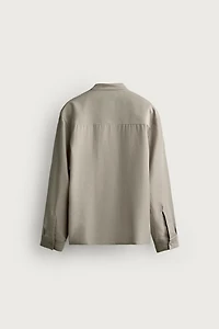 RELAXED FIT JACQUARD SHIRT