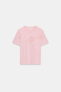 WASHED TEXT T-SHIRT