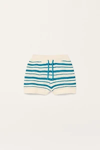 STRIPED KNIT SHORTS LIMITED EDITION