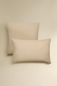 TAIE D’OREILLER COTON TEXTURÉ