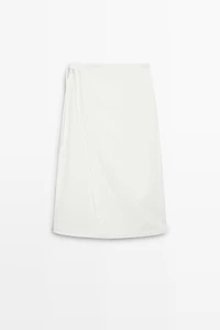 Wrap midi skirt - STUDIO