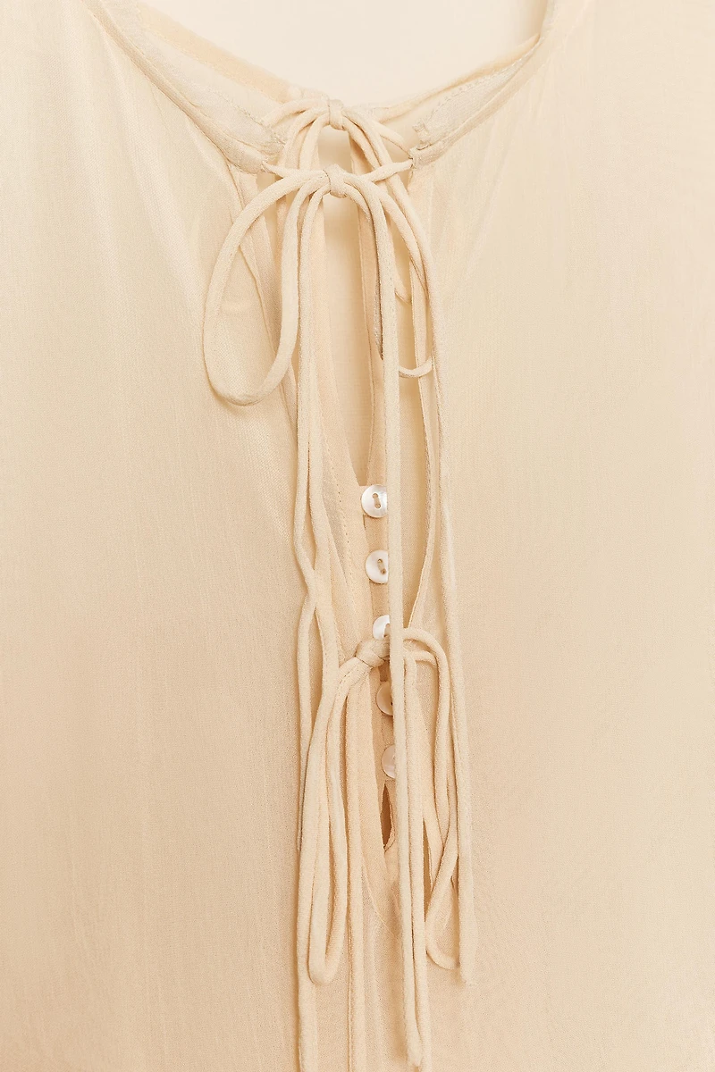 ZW COLLECTION RUFFLED SHIRT