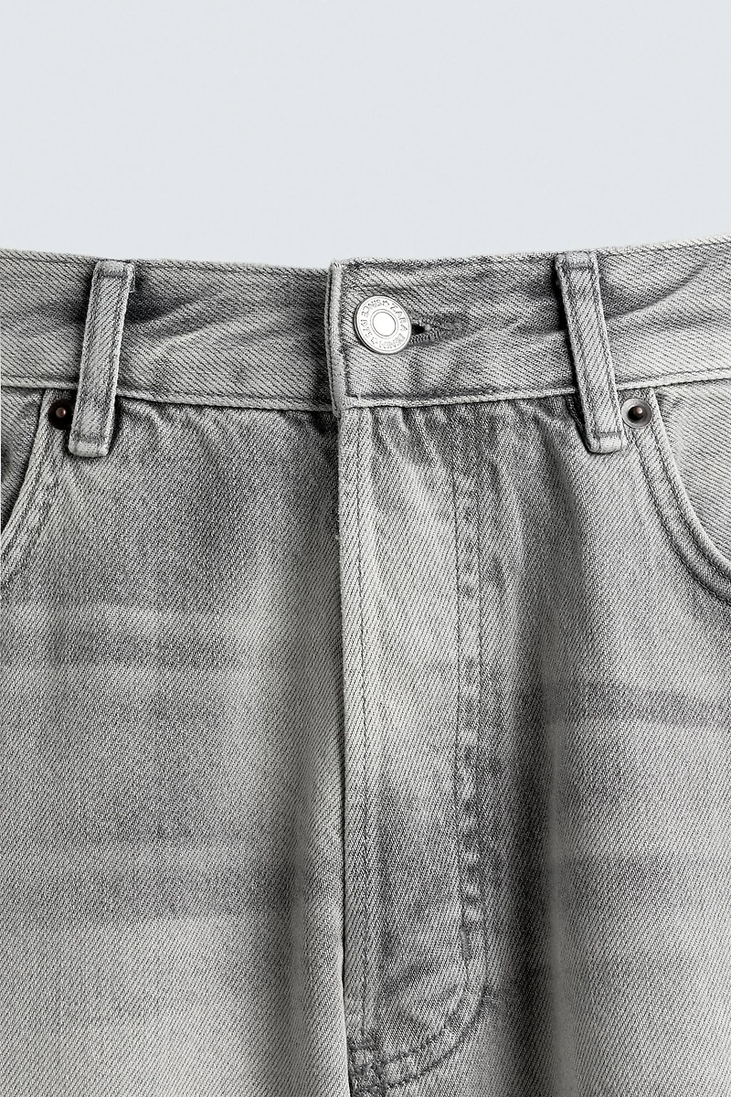RELAXED FIT SPLATTER JEANS