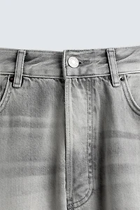 RELAXED FIT SPLATTER JEANS
