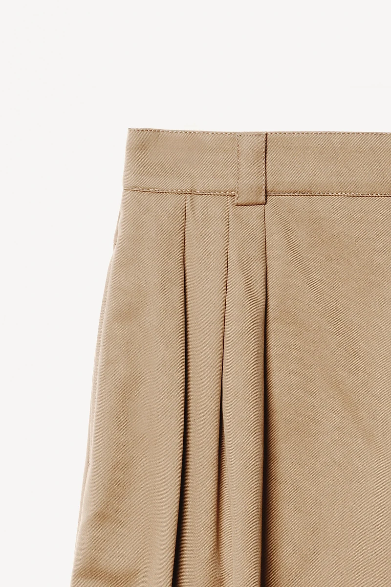WILLY CHAVARRIA X ZARA LONG PLEATED SHORTS