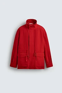 WATER REPELLENT DETACHABLE PARKA