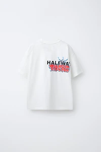 GRAFFITI PRINT T-SHIRT