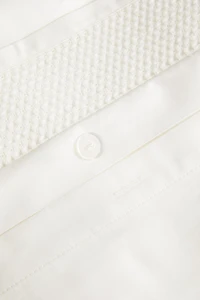 HOUSSE DE COUETTE SATIN FRISE