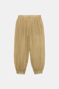 FINE KNIT BLOOMER PANTS