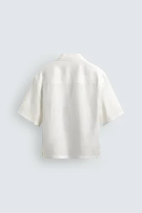100% LINEN KIMONO SHIRT