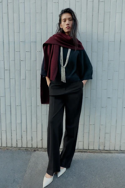 ÉCHARPE FINE EN MAILLE