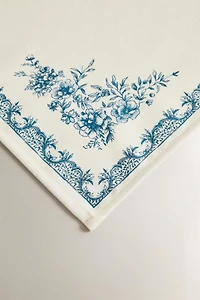 SET DE TABLE EN SATIN IMPRIMÉ