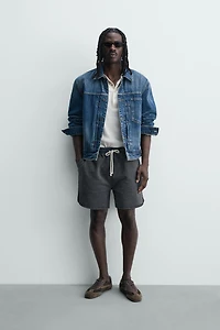 WASHED JOGGER SHORTS