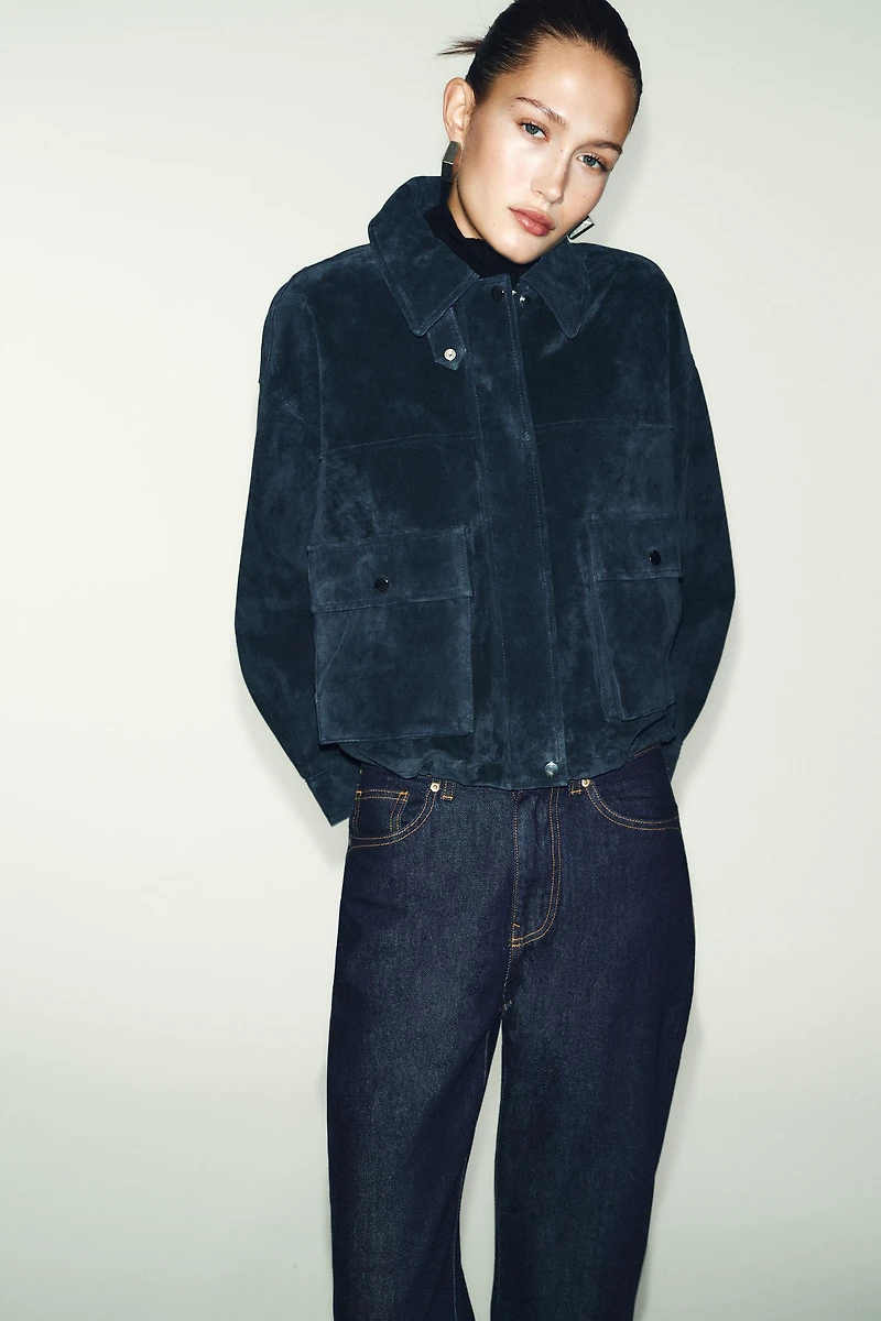 Z.03 HIGH-WAIST STRAIGHT LONG LENGTH JEANS