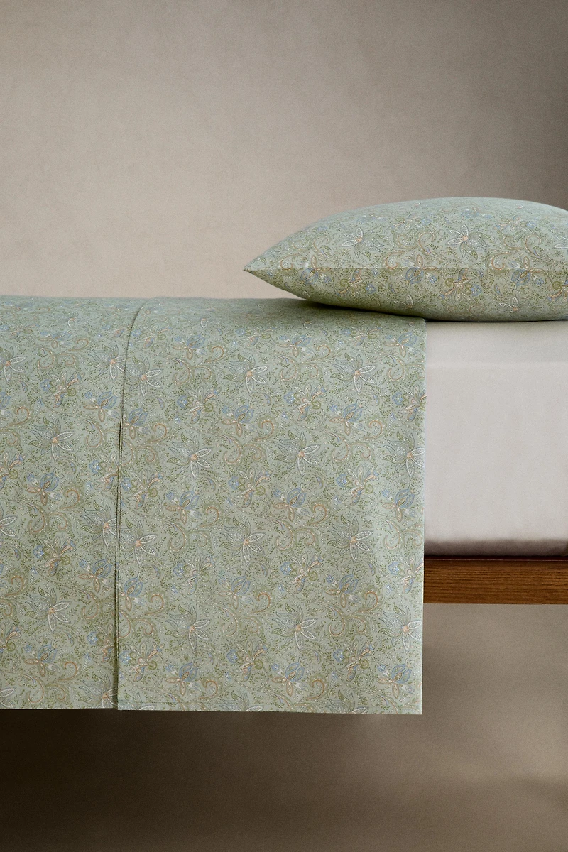PAISLEY SATEEN DUVET COVER