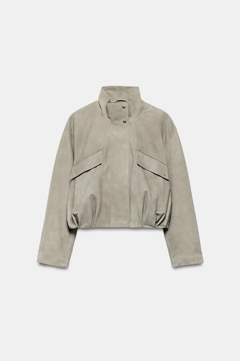 ZW COLLECTION LIMITED EDITION SUEDE LEATHER JACKET