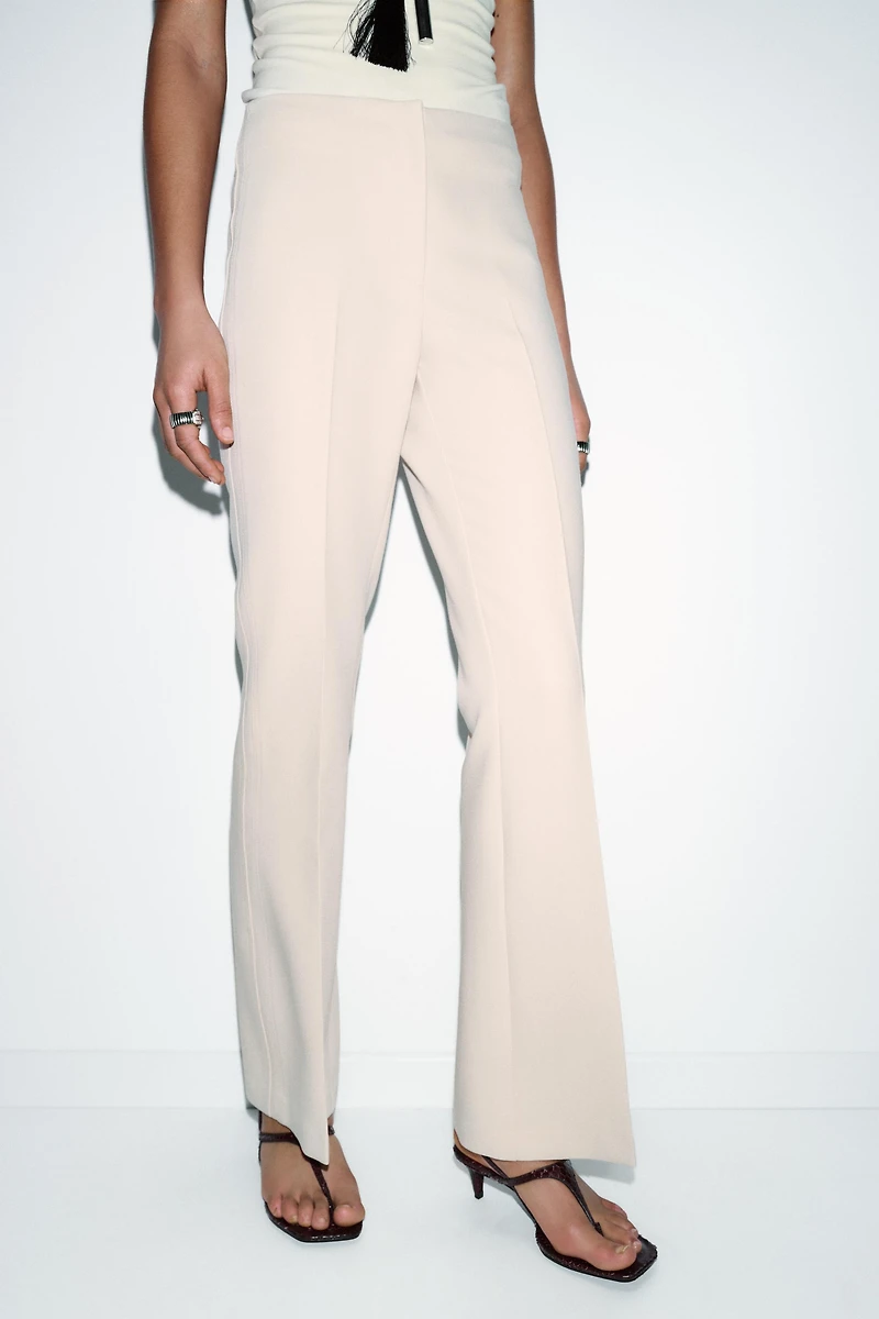 FLARE PANTS WITH SIDE SEAMS