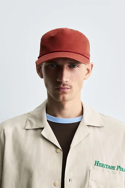 CORD MESH CAP