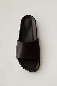 LEATHER SLIDES